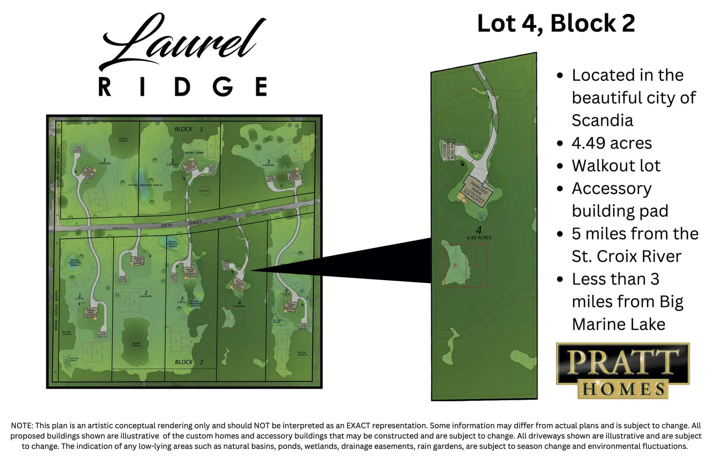 Lot 4 Block 2 205th Street, Scandia, MN 55073