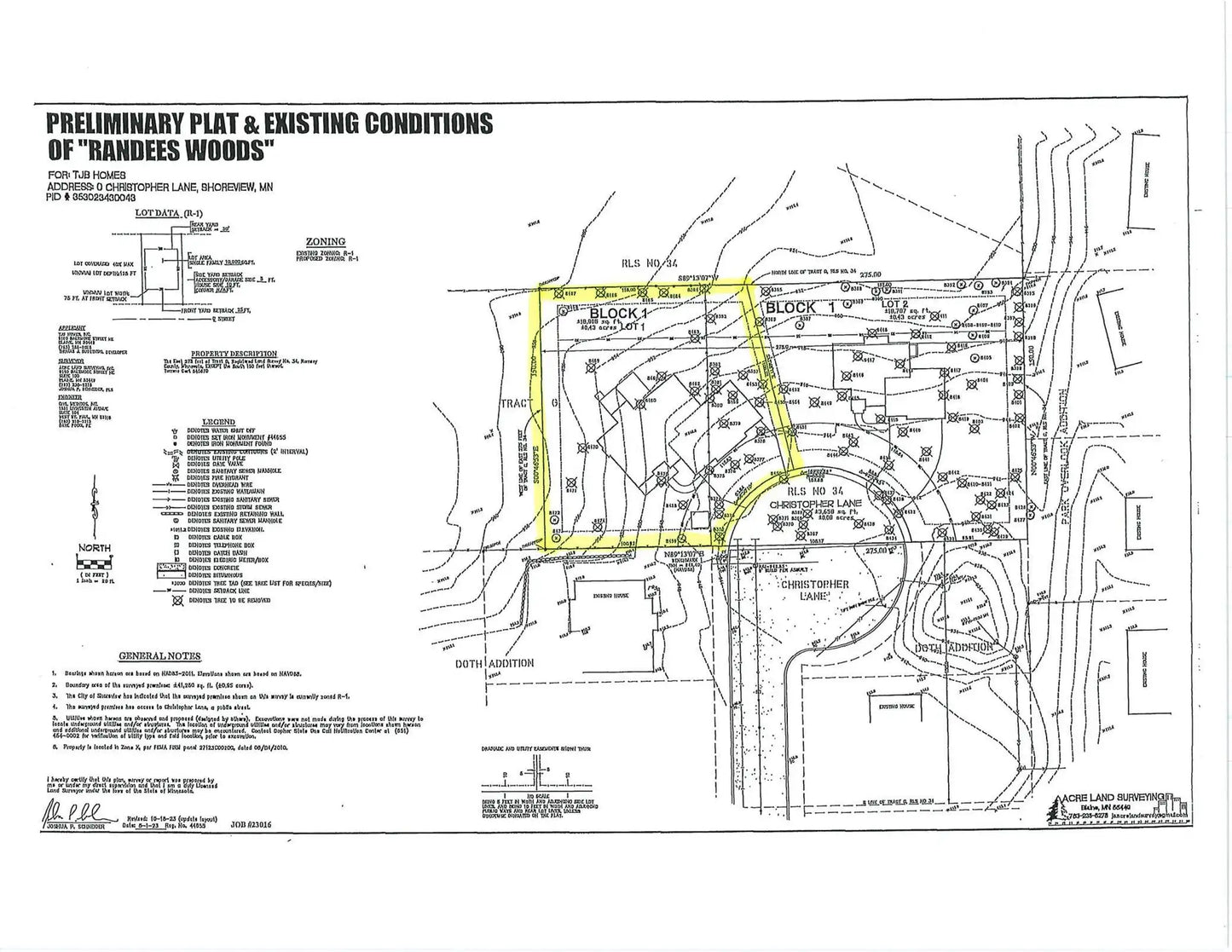 31xx Christopher Lane Lot 1 , Shoreview, MN 55126